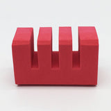 Maxbell Badminton Racket Holder Portable Sturdy Organizer 3 Grid for Travel Home Gym 1pcs