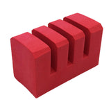 Maxbell Badminton Racket Holder Portable Sturdy Organizer 3 Grid for Travel Home Gym 1pcs