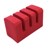 Maxbell Badminton Racket Holder Portable Sturdy Organizer 3 Grid for Travel Home Gym 1pcs