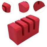 Maxbell Badminton Racket Holder Portable Sturdy Organizer 3 Grid for Travel Home Gym 1pcs