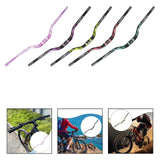 Maxbell Bike Handlebar Replace Part 31.8mm Clamp Dia High Performance Aluminum Alloy Purple White