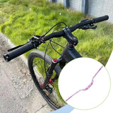 Maxbell Bike Handlebar Replace Part 31.8mm Clamp Dia High Performance Aluminum Alloy Purple White