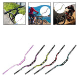 Maxbell Bike Handlebar Replace Part 31.8mm Clamp Dia High Performance Aluminum Alloy Purple White