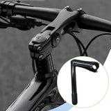 Maxbell Bike Handlebar Stem Parts Bicycle Quill Stem for Sports Mountain Bike Riding Black