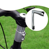 Maxbell Bike Handlebar Stem Parts Bicycle Quill Stem for Sports Mountain Bike Riding Silver
