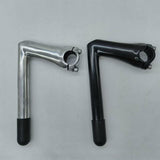 Maxbell Bike Handlebar Stem Parts Bicycle Quill Stem for Sports Mountain Bike Riding Silver