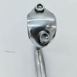 Maxbell Bike Handlebar Stem Parts Bicycle Quill Stem for Sports Mountain Bike Riding Silver