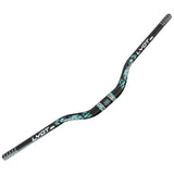Maxbell Bike Handlebar Replace Part 31.8mm Clamp Dia High Performance Aluminum Alloy Black Blue