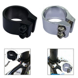 Maxbell Bicycle Seat Tube Clamp Replacement Easy to Install Road Bike Seatpost Clamp Black