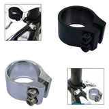 Maxbell Bicycle Seat Tube Clamp Replacement Easy to Install Road Bike Seatpost Clamp Black