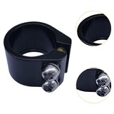 Maxbell Bicycle Seat Post Clamp Easy Installation 1.13 inch Road Bike Seatpost Clamp Black