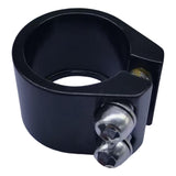 Maxbell Bicycle Seat Post Clamp Easy Installation 1.13 inch Road Bike Seatpost Clamp Black
