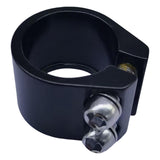 Maxbell Bicycle Seat Post Clamp Easy Installation 1.13 inch Road Bike Seatpost Clamp Black