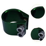 Maxbell Bicycle Seat Post Clamp Easy Installation 1.13 inch Road Bike Seatpost Clamp Green
