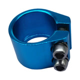 Maxbell Bicycle Seat Post Clamp Easy Installation 1.13 inch Road Bike Seatpost Clamp Blue