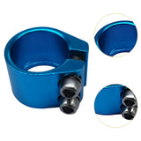 Maxbell Bicycle Seat Post Clamp Easy Installation 1.13 inch Road Bike Seatpost Clamp Blue