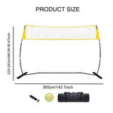 Maxbell Volleyball Training Equipment Net Lightweight for Hitting Spiking Practicing