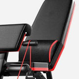 Maxbell Adjustable Weight Bench Utility Heavy Duty Back Hyperextension Workout Bench