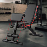 Maxbell Adjustable Weight Bench Utility Heavy Duty Back Hyperextension Workout Bench