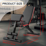 Maxbell Adjustable Weight Bench Utility Heavy Duty Back Hyperextension Workout Bench