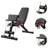 Maxbell Adjustable Weight Bench Utility Heavy Duty Back Hyperextension Workout Bench