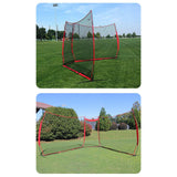 Maxbell Baseball Rebound Net Target Indoor Outdoor Softball Pitching Ball Return Net