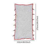 Maxbell Baseball Rebound Net Target Indoor Outdoor Softball Pitching Ball Return Net