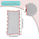 Maxbell Baseball Rebound Net Target Indoor Outdoor Softball Pitching Ball Return Net