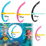 Maxbell Kids Snorkel Snorkeling Gear for Swim Training for Kids Boys Girls Ages 6-10 Blue