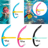 Maxbell Kids Snorkel Snorkeling Gear for Swim Training for Kids Boys Girls Ages 6-10 Blue