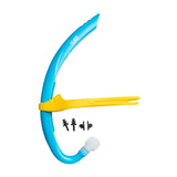 Maxbell Kids Snorkel Snorkeling Gear for Swim Training for Kids Boys Girls Ages 6-10 Blue