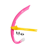 Maxbell Kids Snorkel Snorkeling Gear for Swim Training for Kids Boys Girls Ages 6-10 Pink