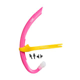 Maxbell Kids Snorkel Snorkeling Gear for Swim Training for Kids Boys Girls Ages 6-10 Pink