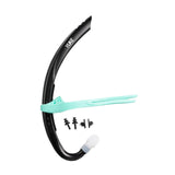 Maxbell Kids Snorkel Snorkeling Gear for Swim Training for Kids Boys Girls Ages 6-10 Black