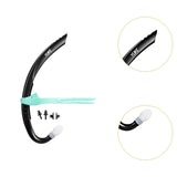 Maxbell Kids Snorkel Snorkeling Gear for Swim Training for Kids Boys Girls Ages 6-10 Black