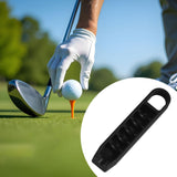 Maxbell Golf Tee Height Adjuster Easy to Use Measuring Device Gift Golf Tee Elevator Black