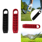 Maxbell Golf Tee Height Adjuster Easy to Use Measuring Device Gift Golf Tee Elevator Black