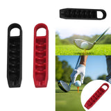 Maxbell Golf Tee Height Adjuster Easy to Use Measuring Device Gift Golf Tee Elevator Black