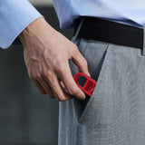 Maxbell Golf Tee Height Adjuster Easy to Use Measuring Device Gift Golf Tee Elevator Red