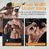 Maxbell Tricep Rope Cable Attachment Tricep Pull Down Attachment for Push Downs Home Style A