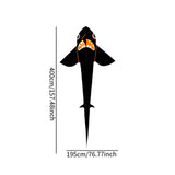 Maxbell Shark Shaped Kite Easy to Fly Relaxing Extra Large for Leisure Beach Playing