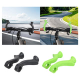Maxbell 2 Pieces Bicycle Bar Ends Parts Bike Handlebar Grips for Replacement Outdoor Black