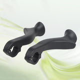 Maxbell 2 Pieces Bicycle Bar Ends Parts Bike Handlebar Grips for Replacement Outdoor Black