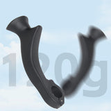 Maxbell 2 Pieces Bicycle Bar Ends Parts Bike Handlebar Grips for Replacement Outdoor Black