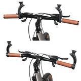 Maxbell 2 Pieces Bicycle Bar Ends Parts Bike Handlebar Grips for Replacement Outdoor Black