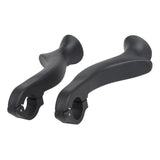 Maxbell 2 Pieces Bicycle Bar Ends Parts Bike Handlebar Grips for Replacement Outdoor Black