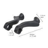 Maxbell 2 Pieces Bicycle Bar Ends Parts Bike Handlebar Grips for Replacement Outdoor Black