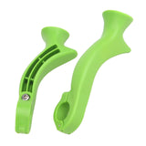 Maxbell 2 Pieces Bicycle Bar Ends Parts Bike Handlebar Grips for Replacement Outdoor Green