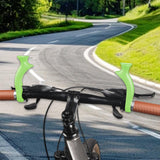 Maxbell 2 Pieces Bicycle Bar Ends Parts Bike Handlebar Grips for Replacement Outdoor Green
