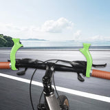 Maxbell 2 Pieces Bicycle Bar Ends Parts Bike Handlebar Grips for Replacement Outdoor Green